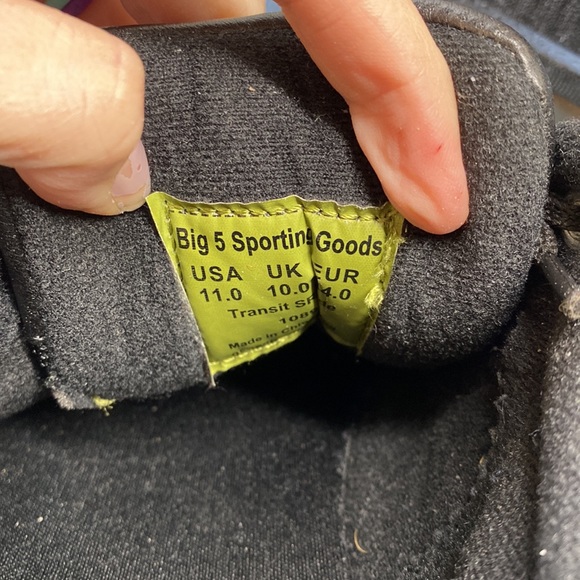 Rugged Exposure Shoes Sneakers Mens Size 11 Black Memory Foam - Picture 9 of 10